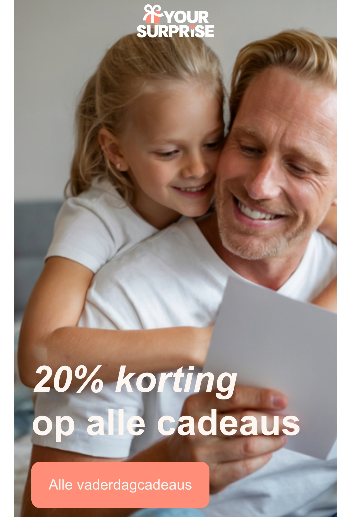 20% korting bij your Surprise