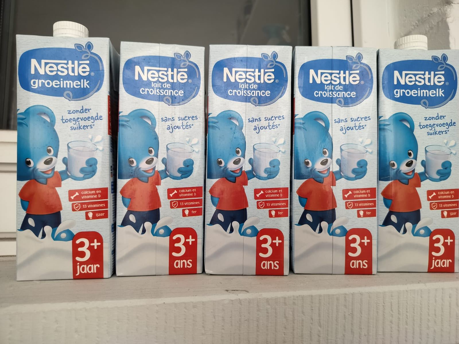 Gratis groeimelk met Nestlé spaaractie + WIN een Veloretti loopfietsje