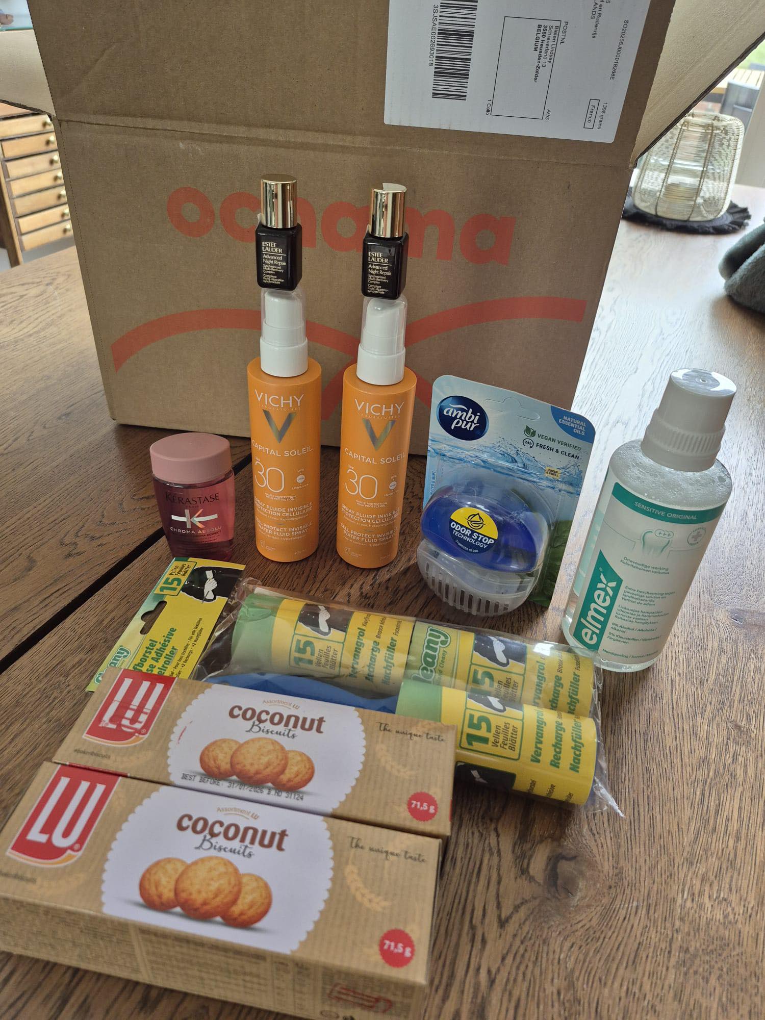 gratis producten bij bestelling op Ochama