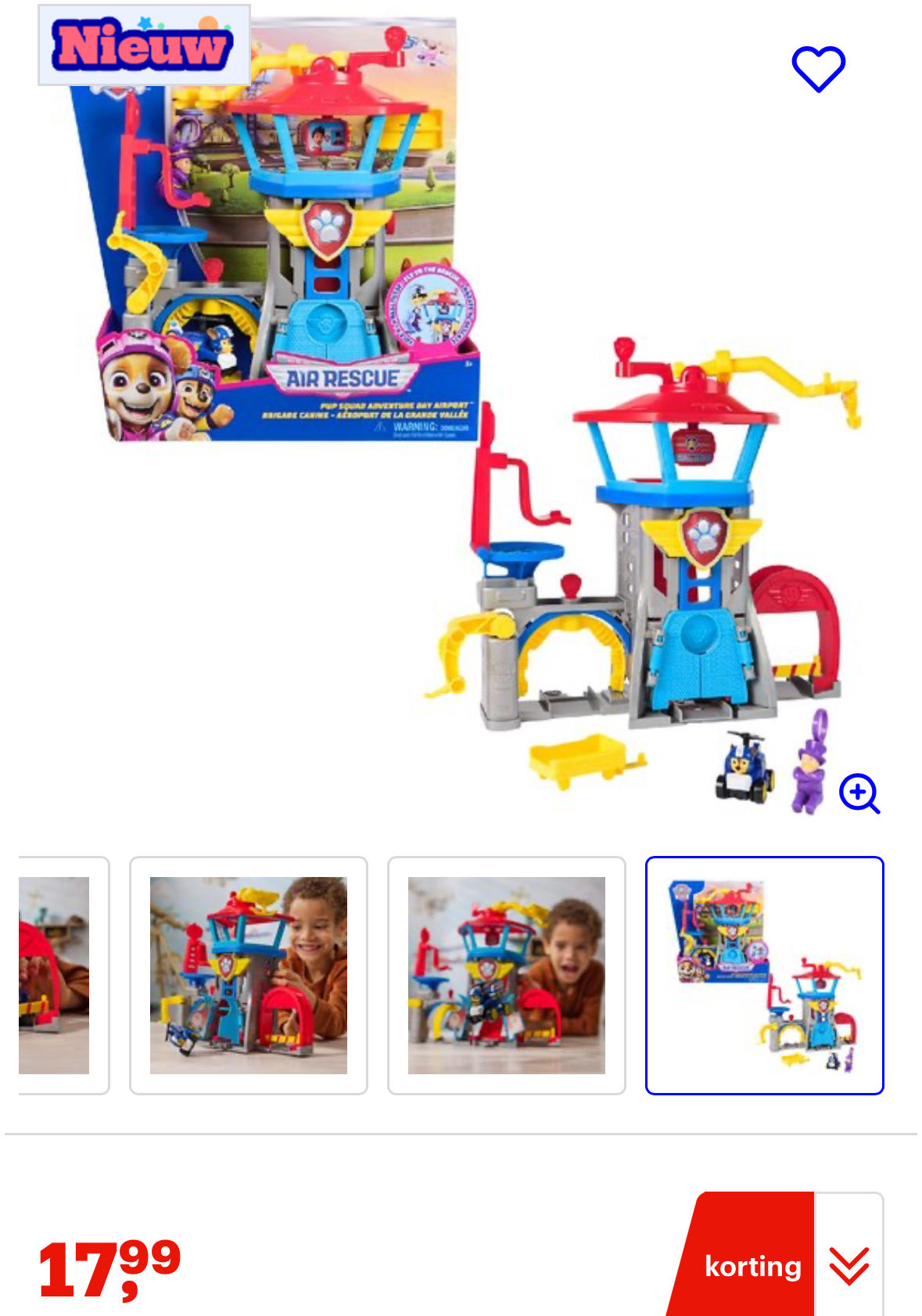 Paw patrol speelset