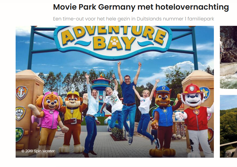 Movie Park Germany – vanaf €59 p.p. inclusief ticket én hotelovernachting!