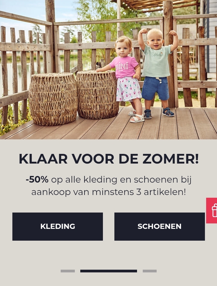 -50% op alle kleding en schoenen op chicco.be