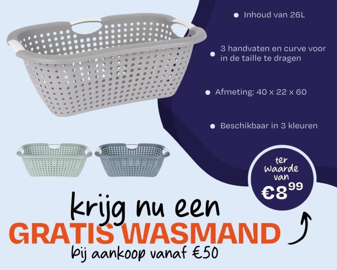 Gratis wasmand Wooners