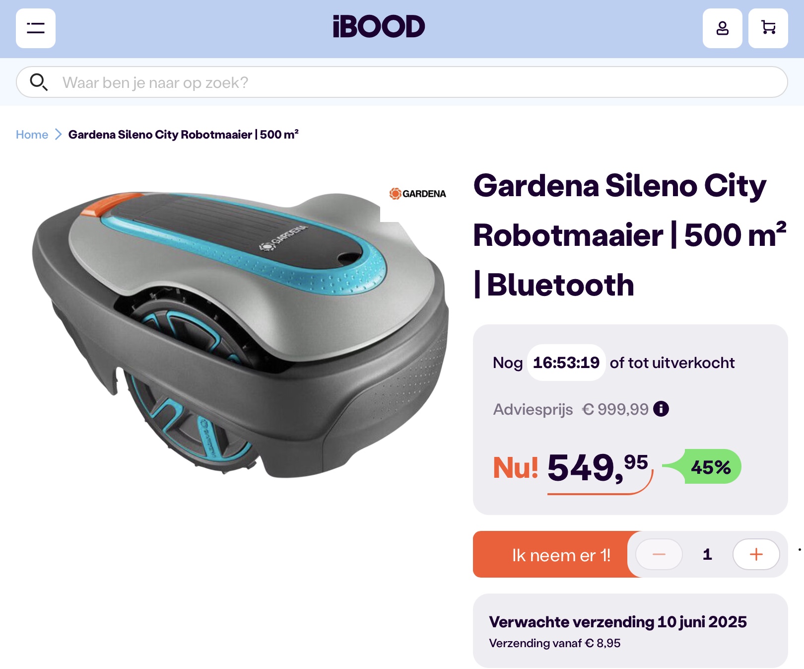 Gardena Robotmaaier