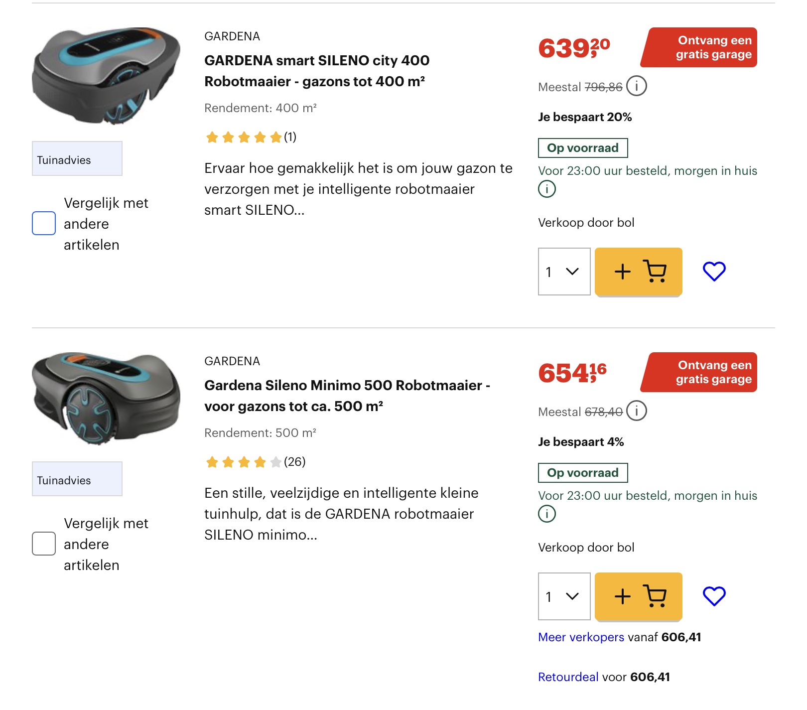 Gardena Sileno robotmaaier