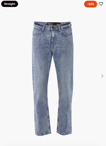 Tom tailor TT LOOSE - Light blue denim