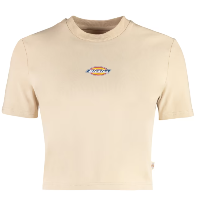 Dickies T-shirt met logo print en geribbelde halslijn S