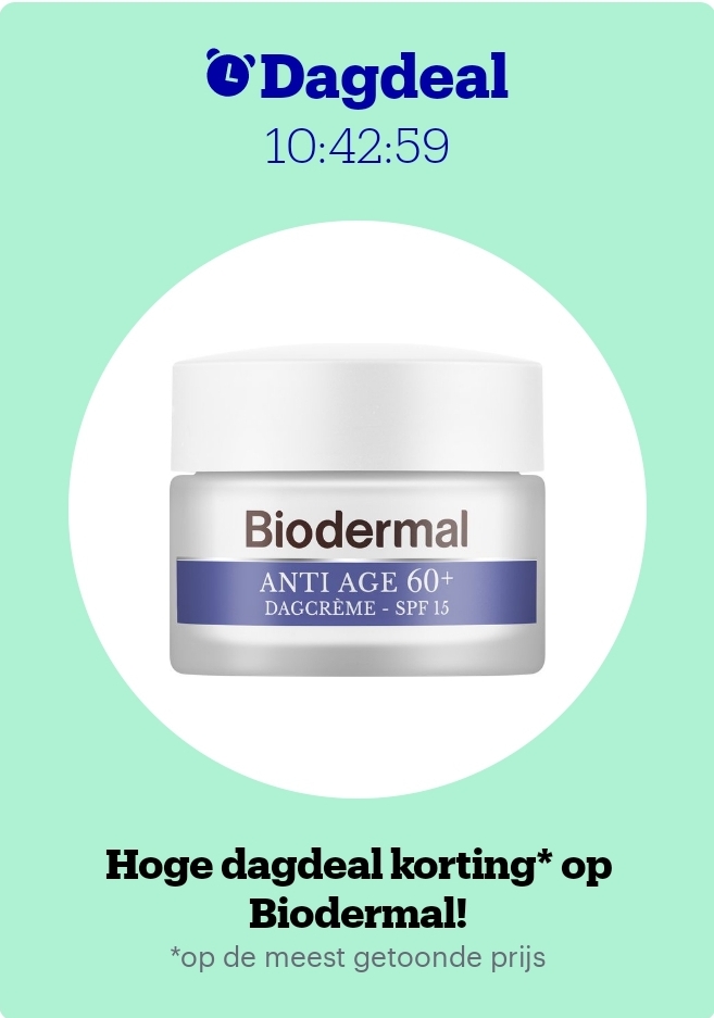 Dagdeal korting op Biodermal bij Bol