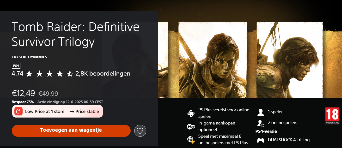 Tomb Raider: Definitive Survivor Trilogy