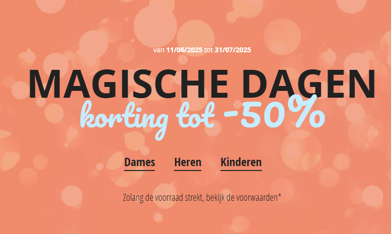 kortingen tot -50% bij Spartoo