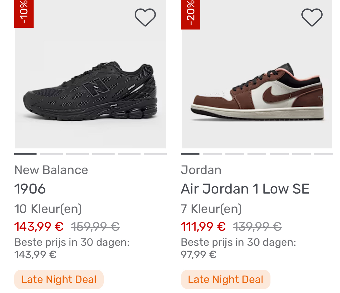 Late Night Deal Snipes