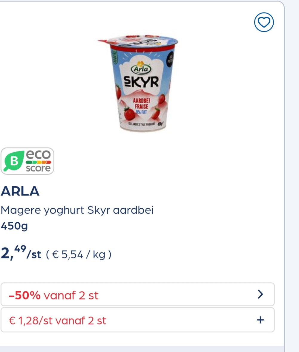 Arla skyr -50% extra