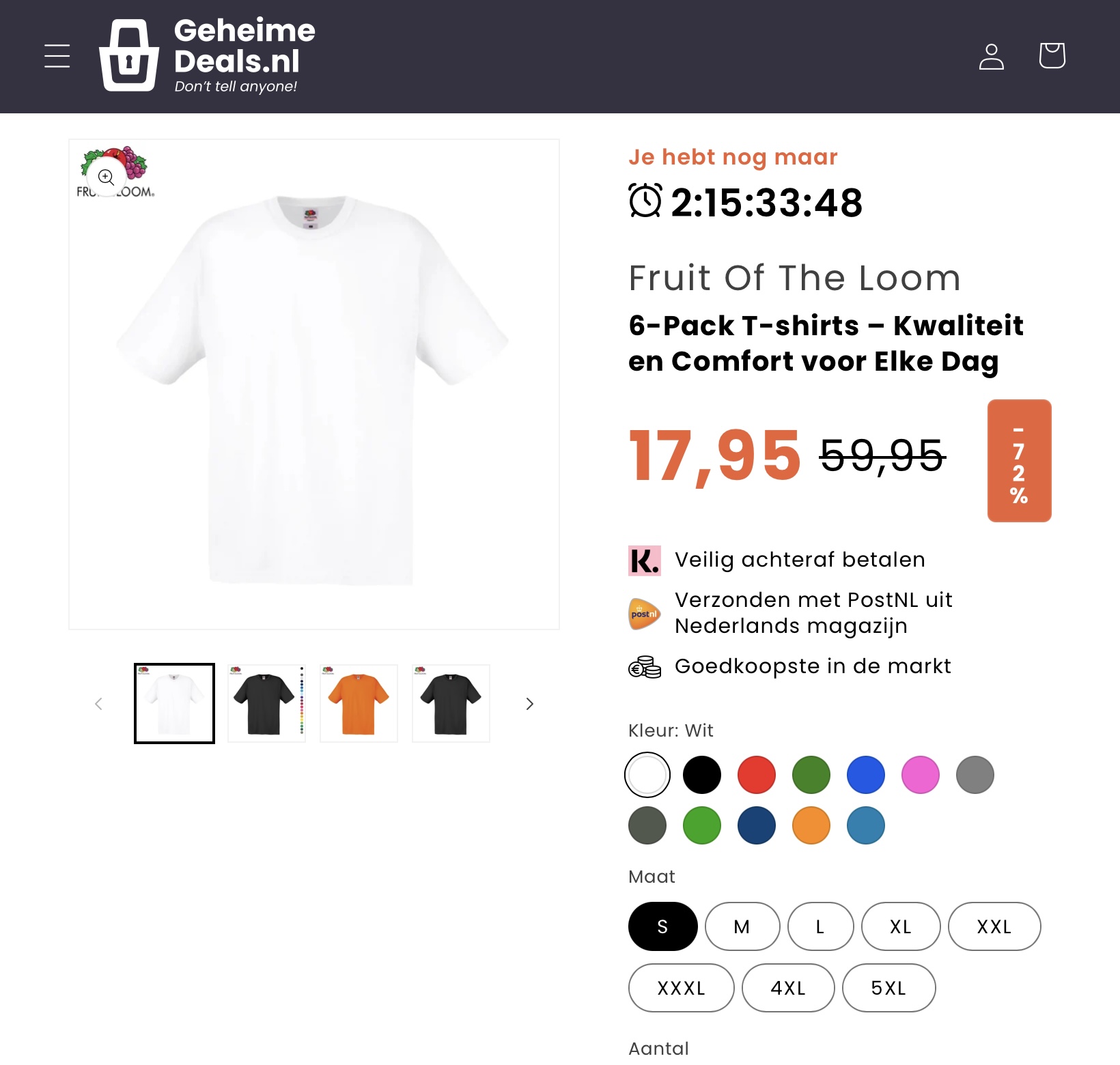 Fruit of the Loom T-Shirts