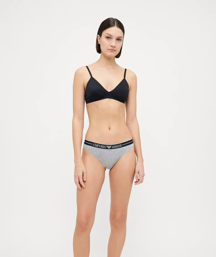 Emporio Armani 2 PACK - Slip - mottled grey