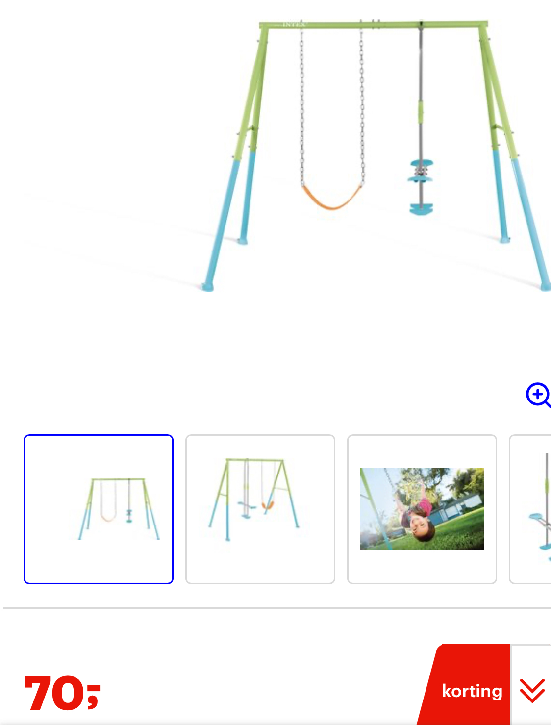 Intex Swing & Glidespeelset
