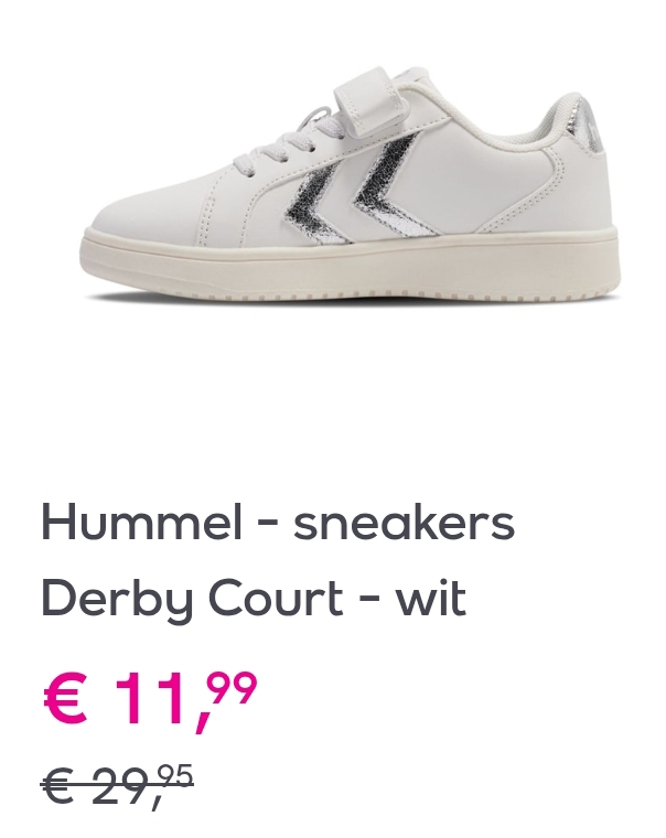 Tot 70% korting op Hummel sportkleding en ook schoenen
