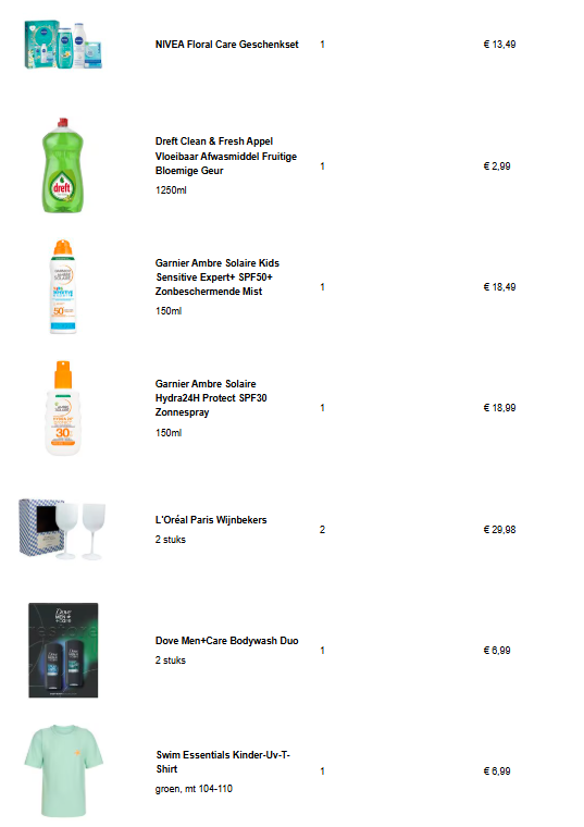 ☀️bescherming 🚿 geschenksets, UV-👕 en afwasmiddel goedkoop - Koopavond Kruidvat