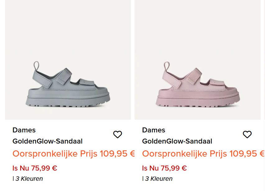 UGG Summer Sale: Tot 30% korting