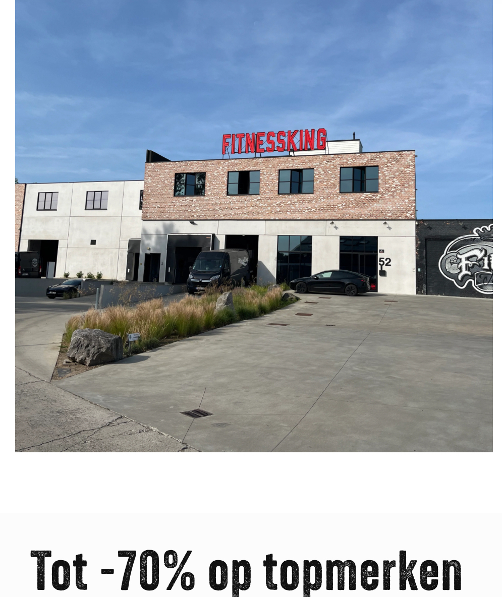 magazijnverkoop bij FitnessKing