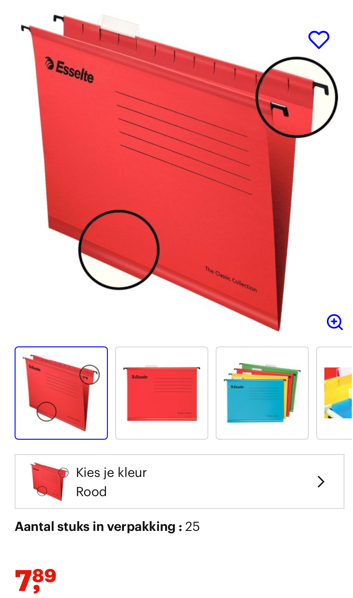 Esselte Classic Hangmappen