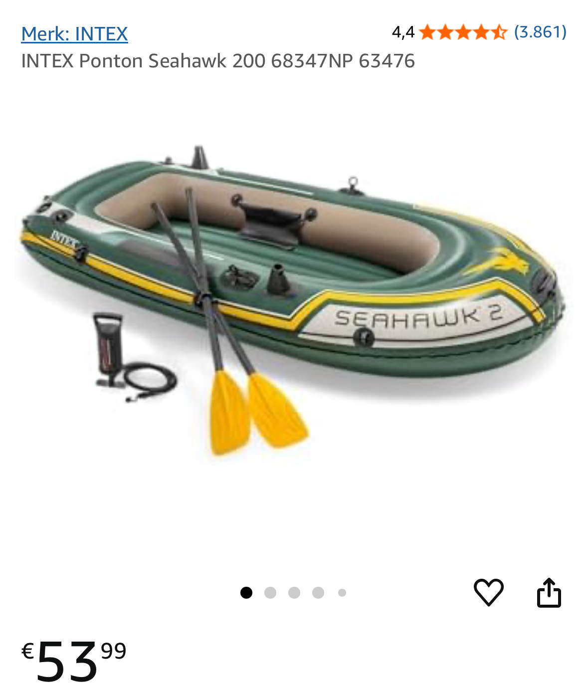 Intex boot Seahawk