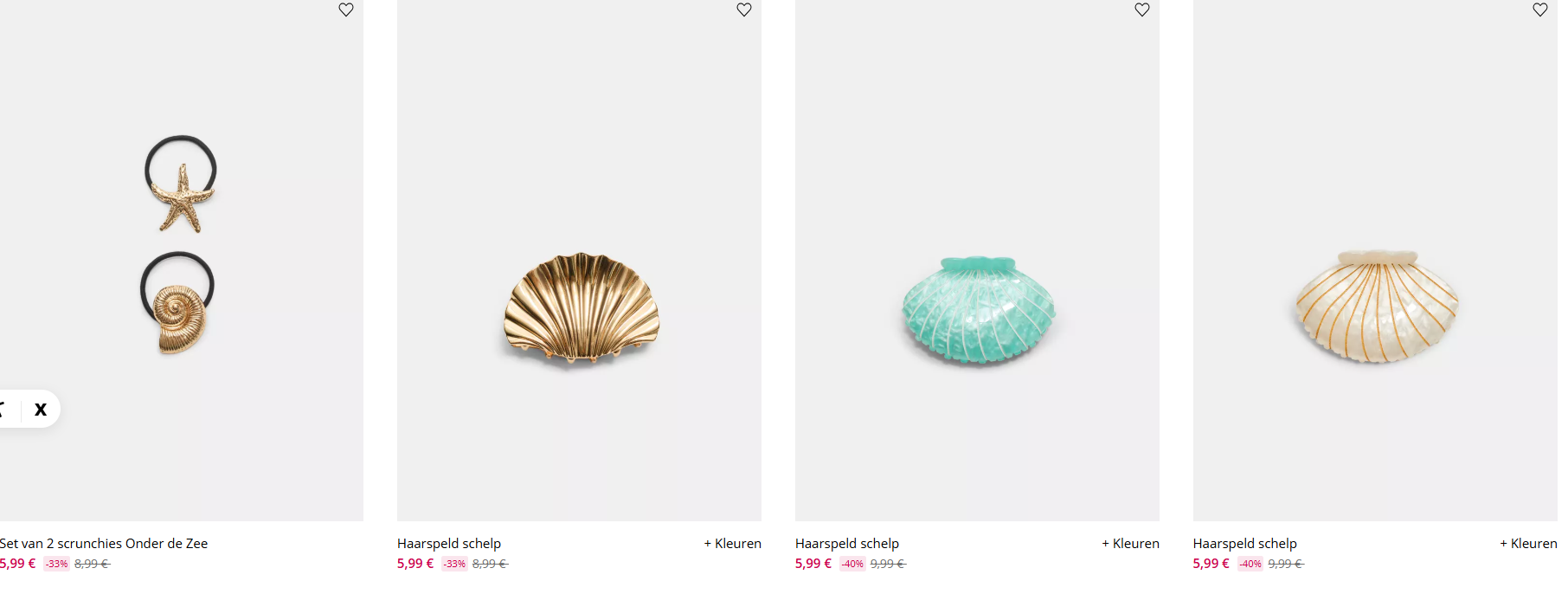 Zomerse haaraccessoires tot -53% 🌸 bij Stradivarius