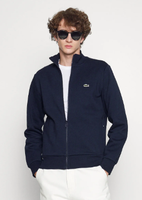 Lacoste UNISEX - Sweater met rits - marine