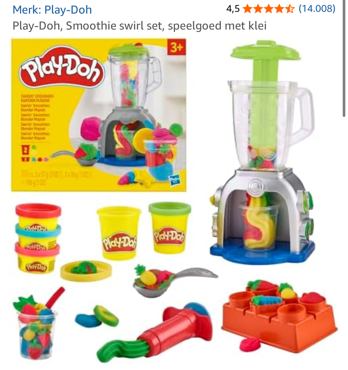 Play-Doh Smoothie swirl set