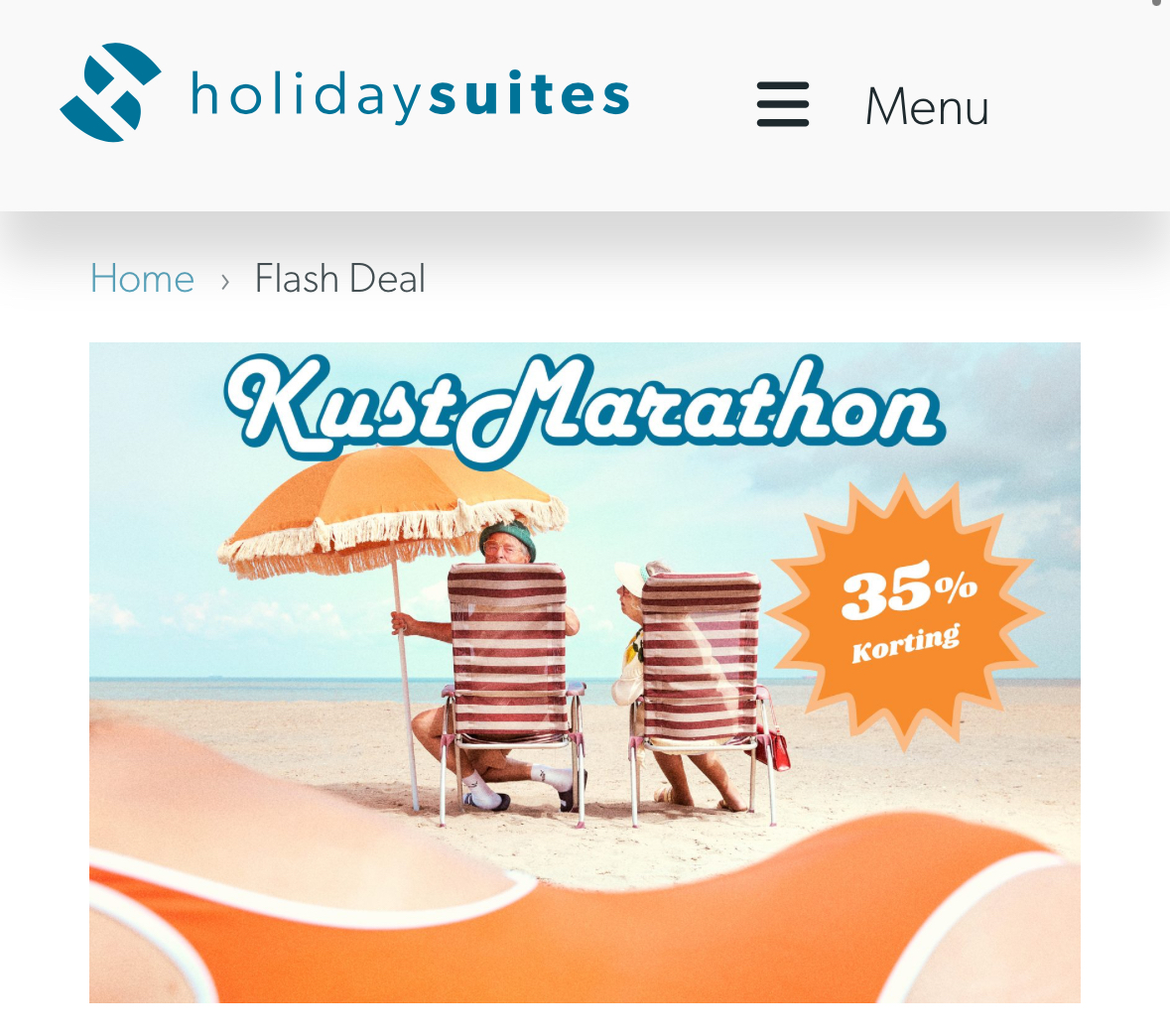 Holidaysuites flashdeal