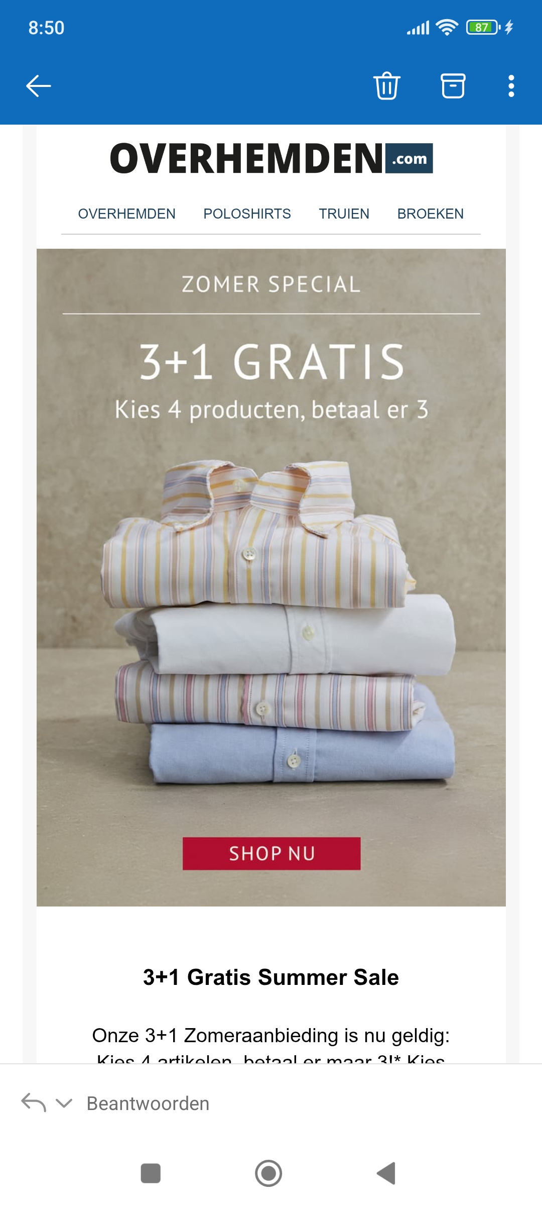 3+1 bij overhemden.com