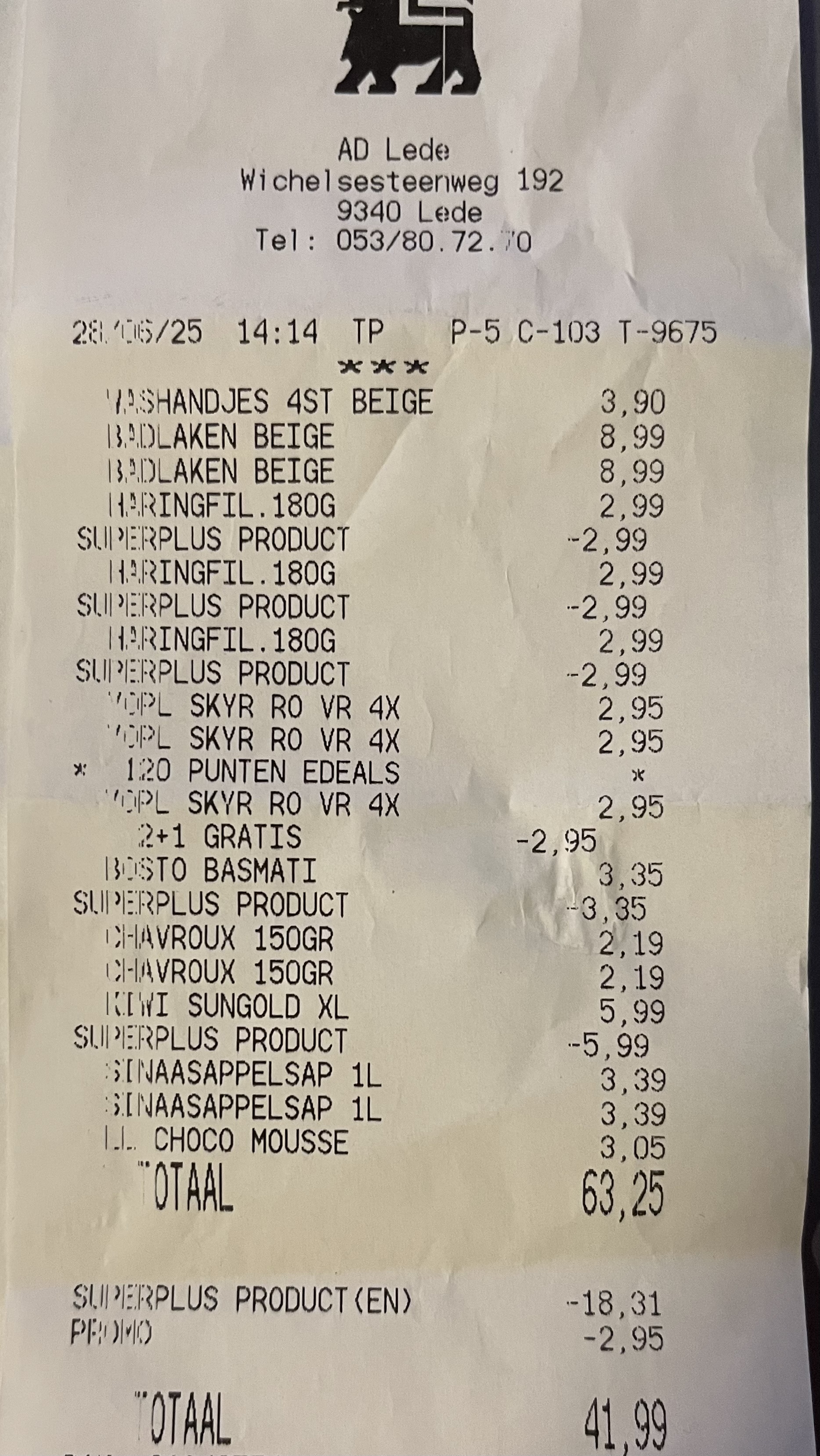 2+1 gratis op yoplait skyr rode vruchten bij Delhaize