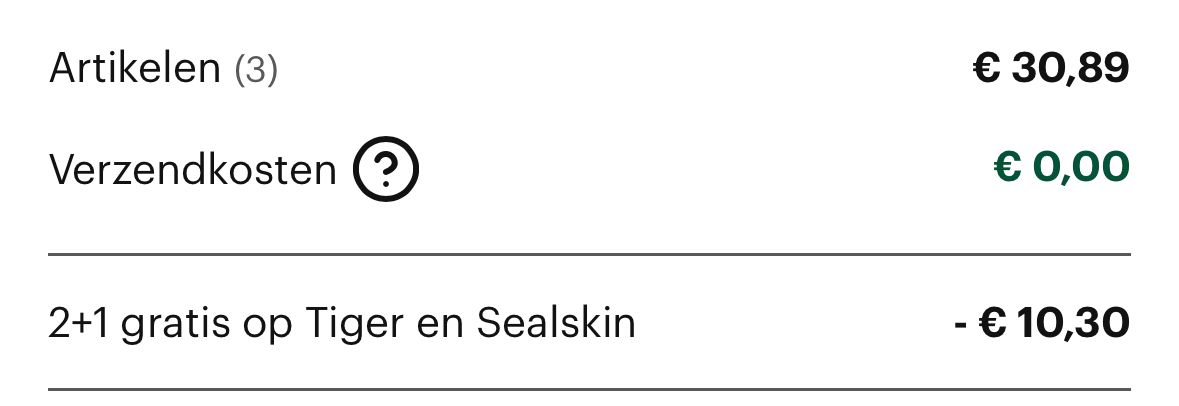 Badkamer accessoires 2+1