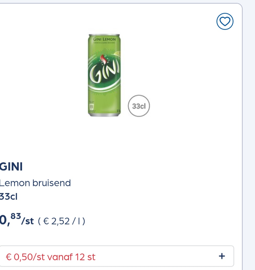 Gini 33 cl