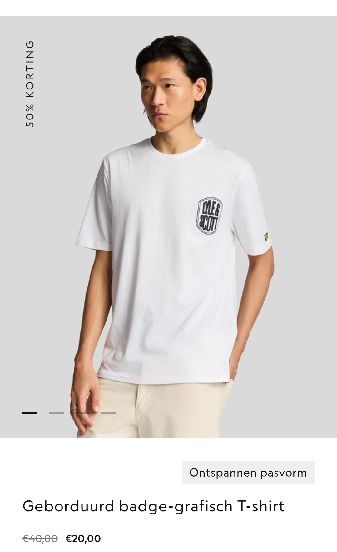 Lyle & Scott solden tot 50%