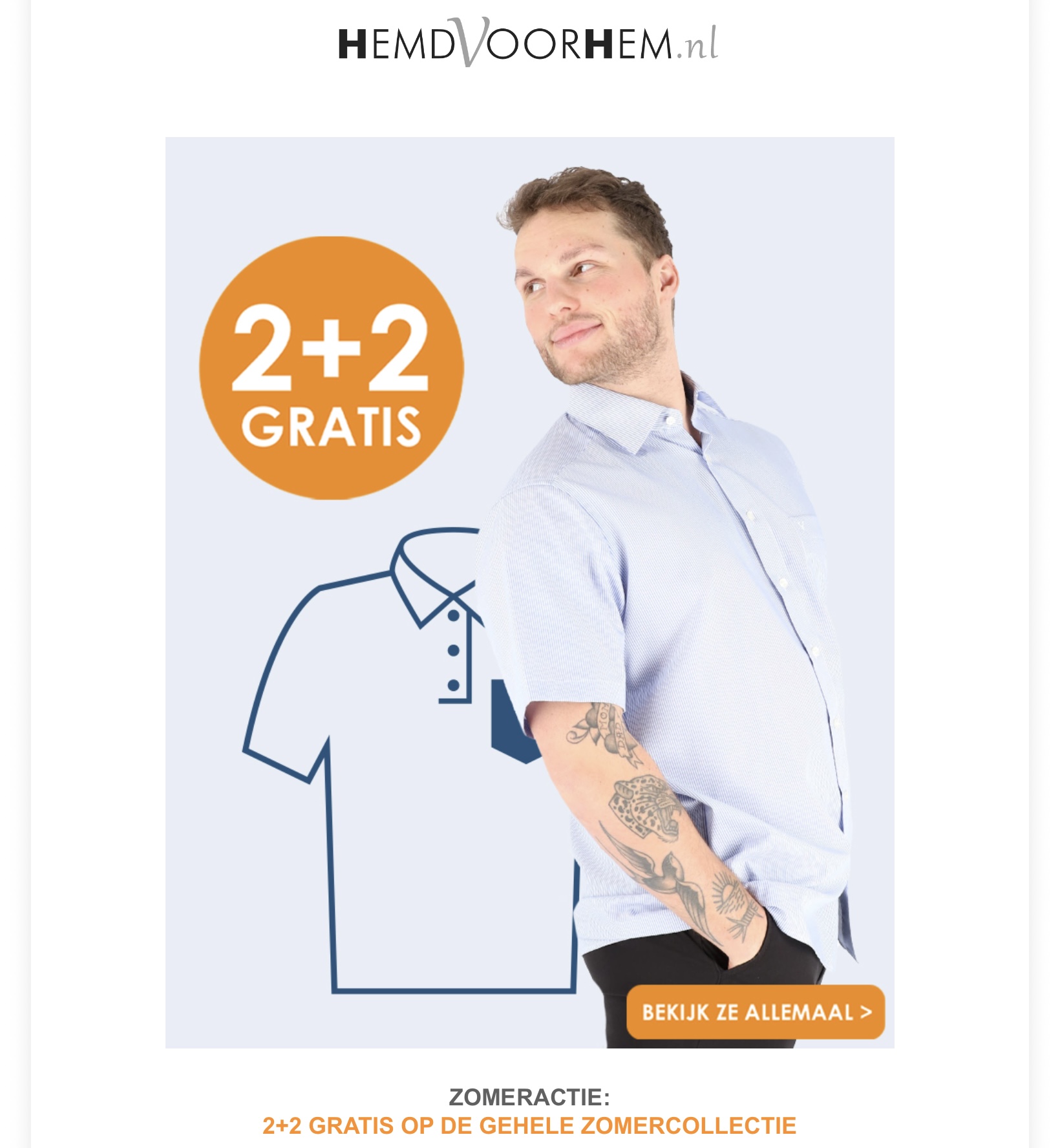 HemdVoorHem zomeractie