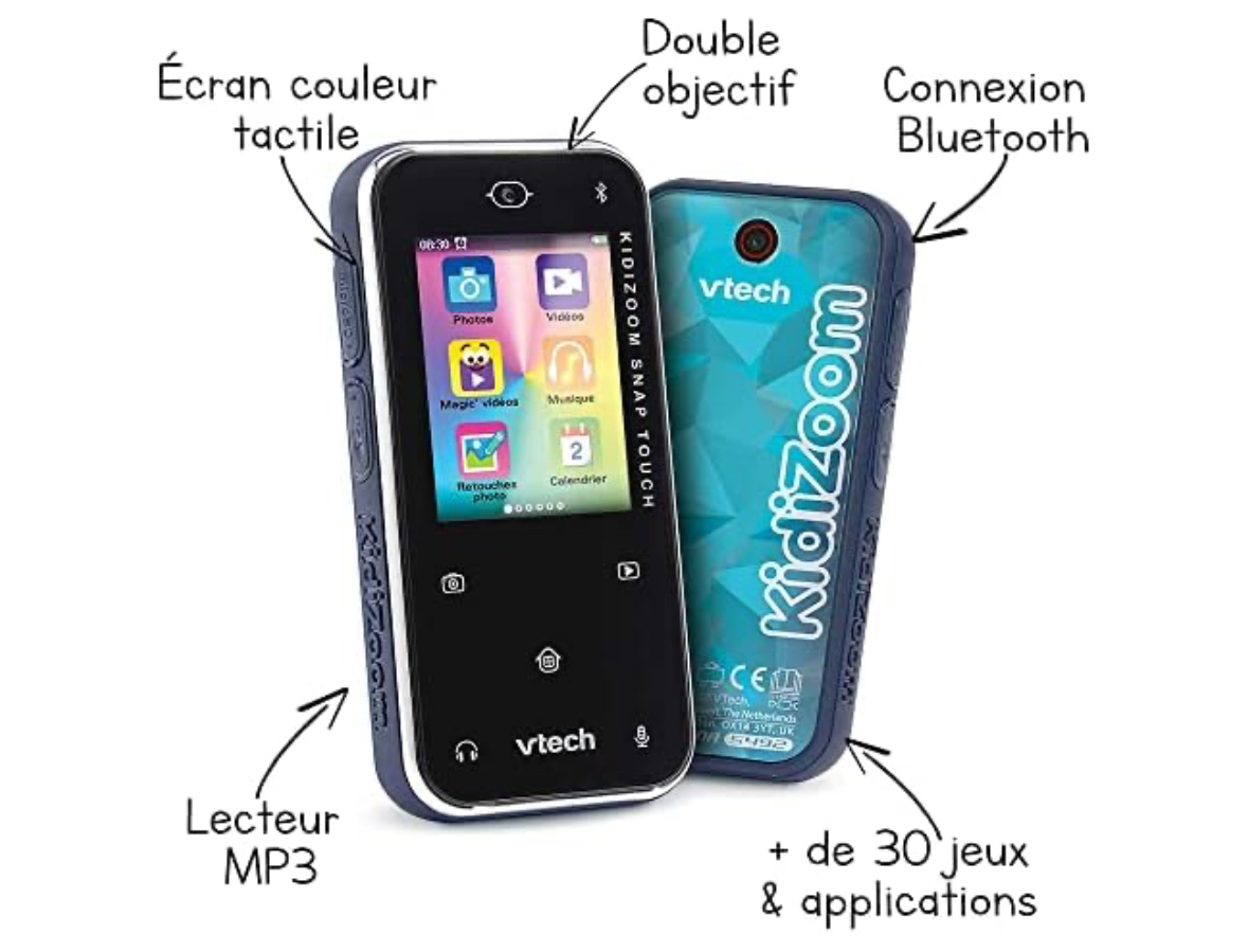 VTech KidiZoom Snap Touch en Français -50%