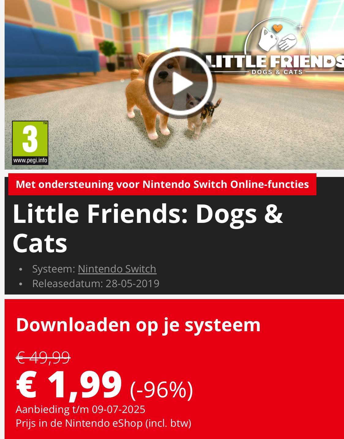 Little Friends: Dogs & Cats -96%