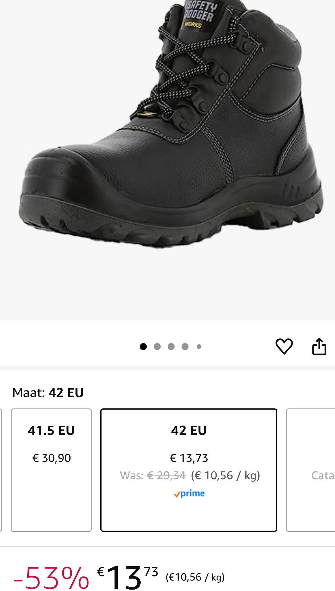 Veiligheidsschoenen safety jogger