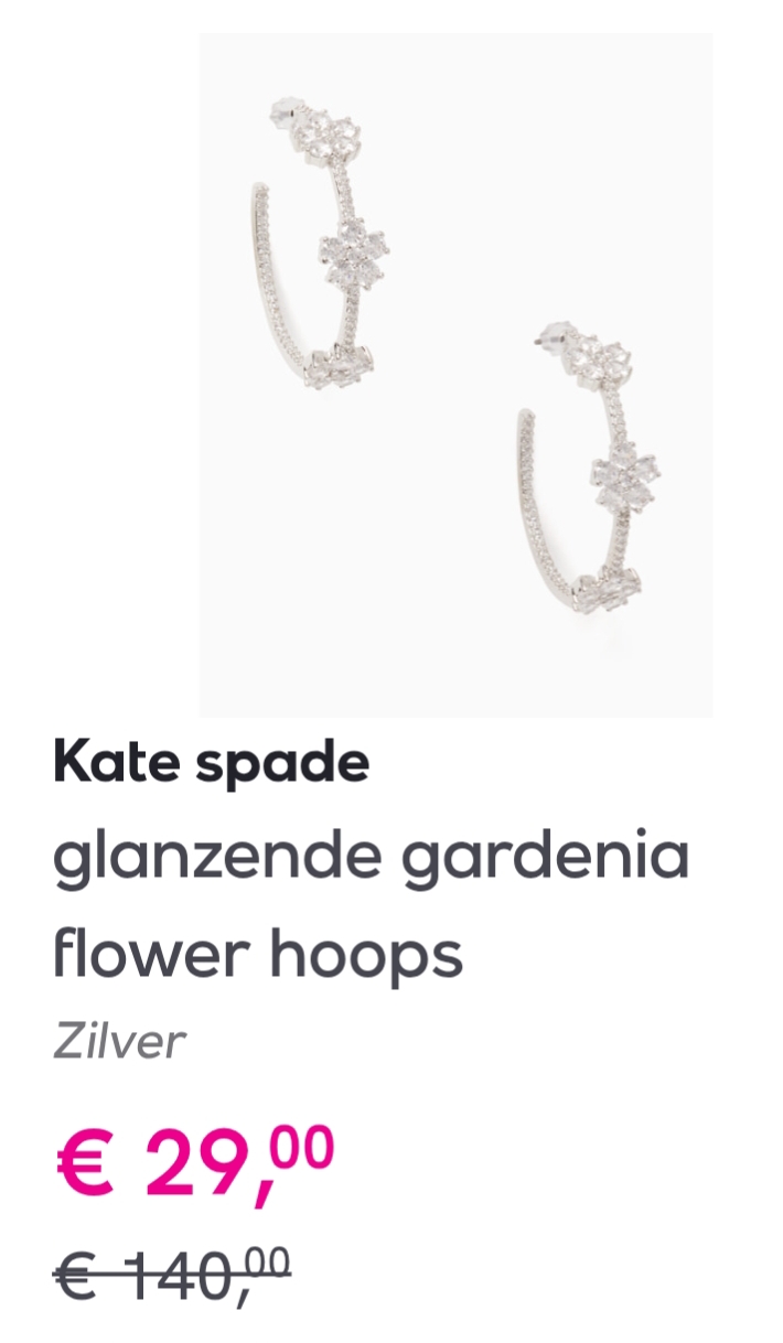 Tot 80% korting op Kate spade bij Veepee