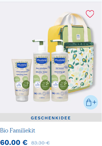 Mustela geschenksets 🎁 tot -28%