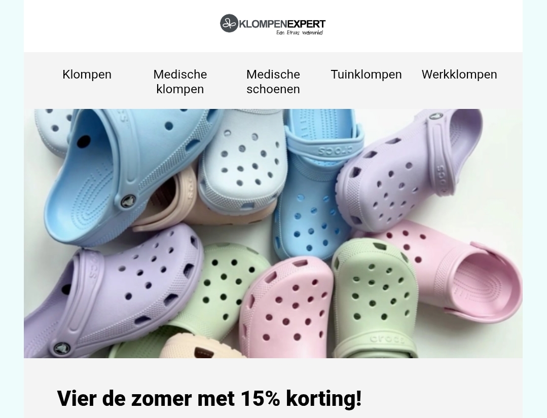 Klompenexpert 15%