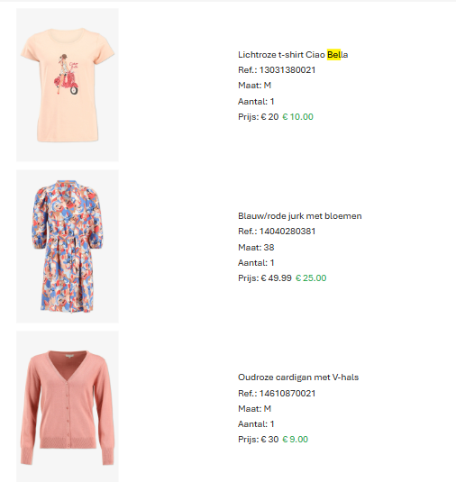 Mooie koopjes bij Bel&Bo 🛍️ 54% bespaard 😍