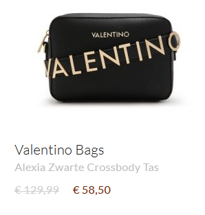 Handtassen aan 55% korting bij Brandfield