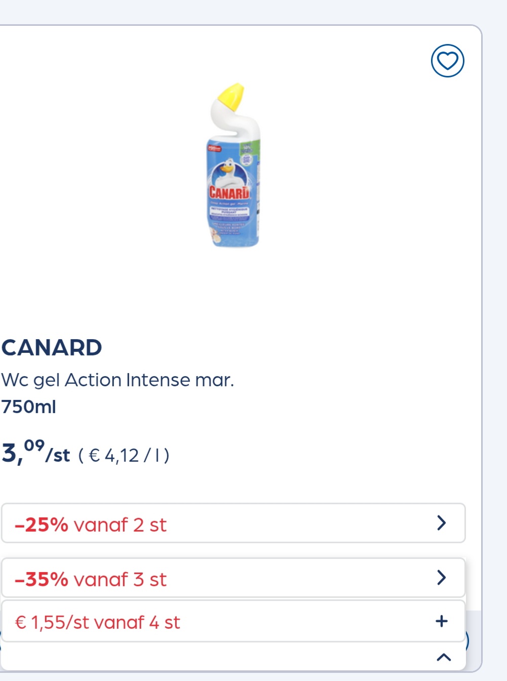 Canard -35% extra
