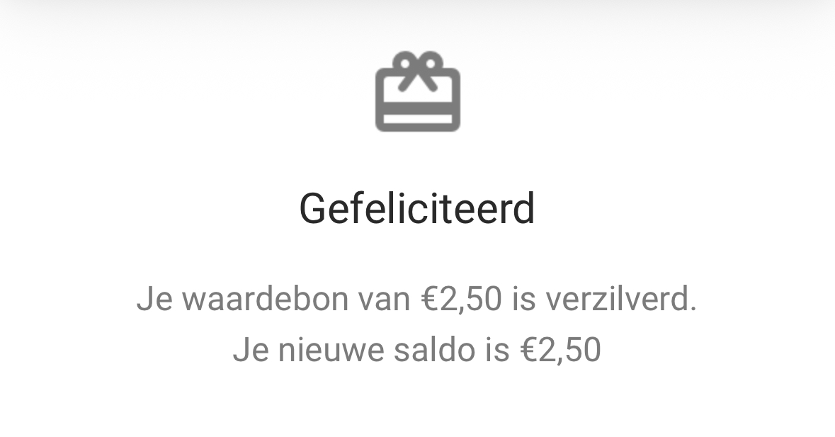 2,5 euro extra korting bij Social Deal