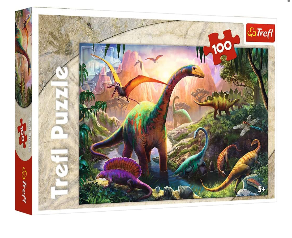 Puzzel dinosaurus