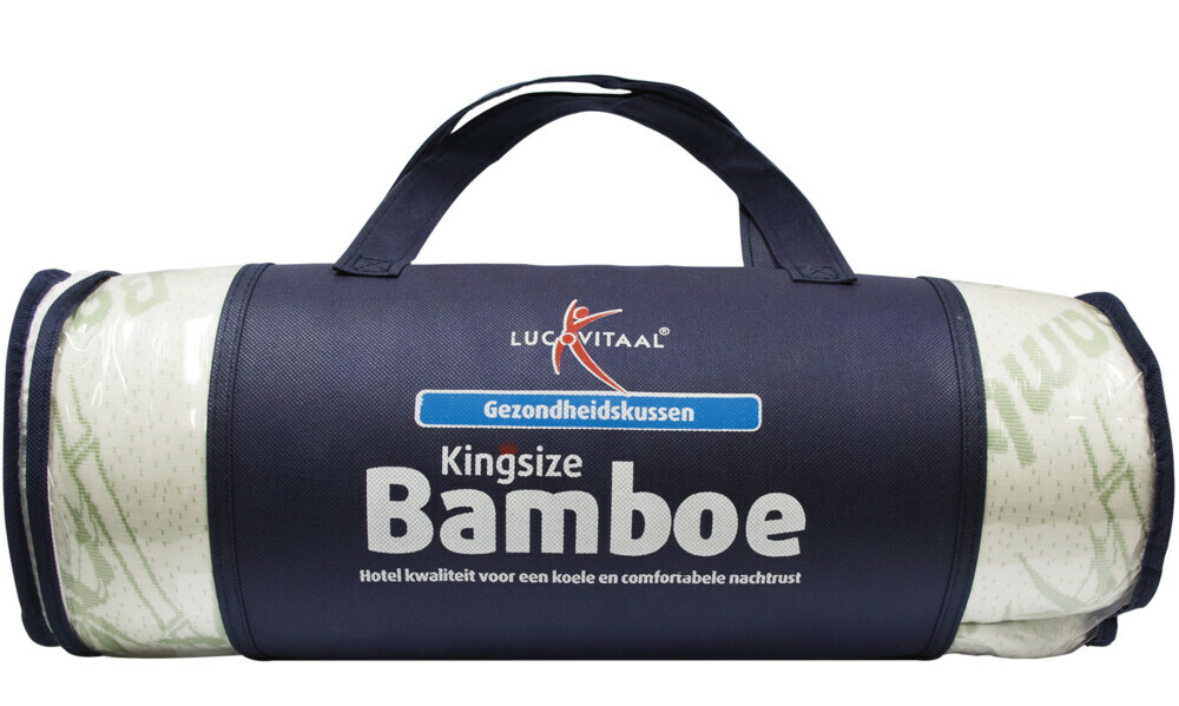 Lucovitaal Bamboe Kussen