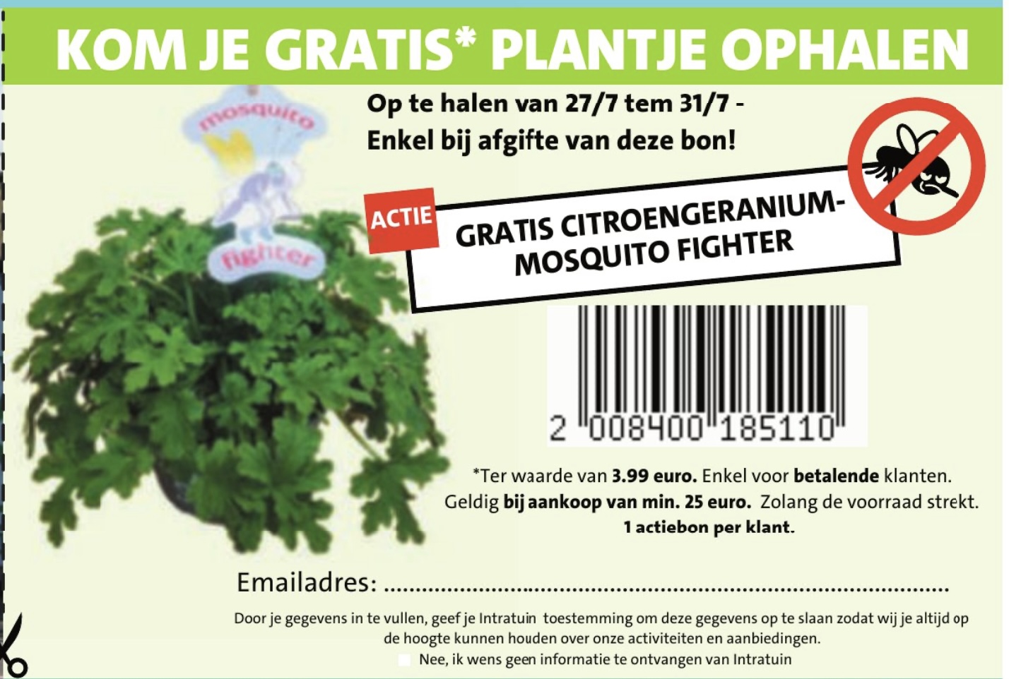 Gratis plantje