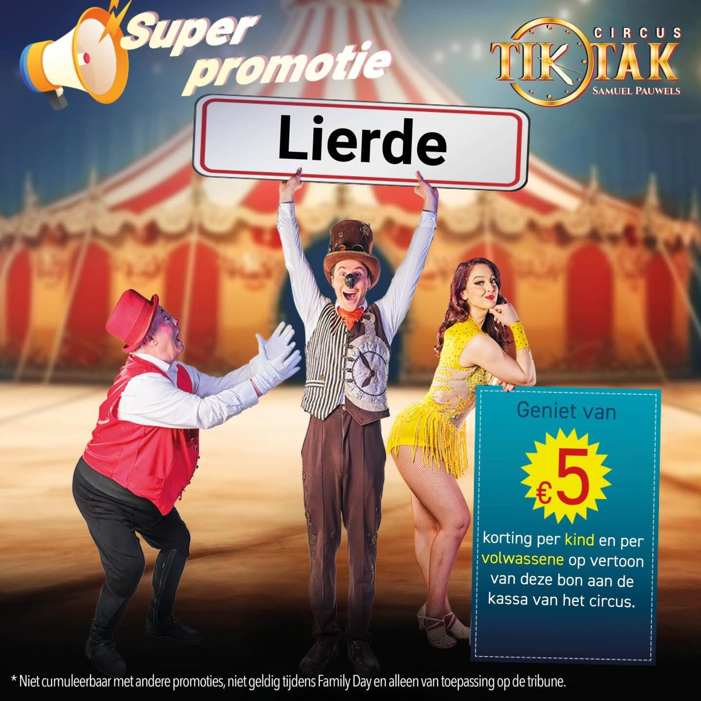 TIK TAK CIRCUS Lierde