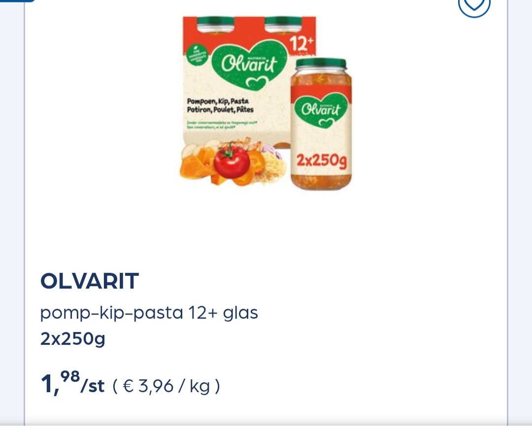 Olvarit potjes in promo